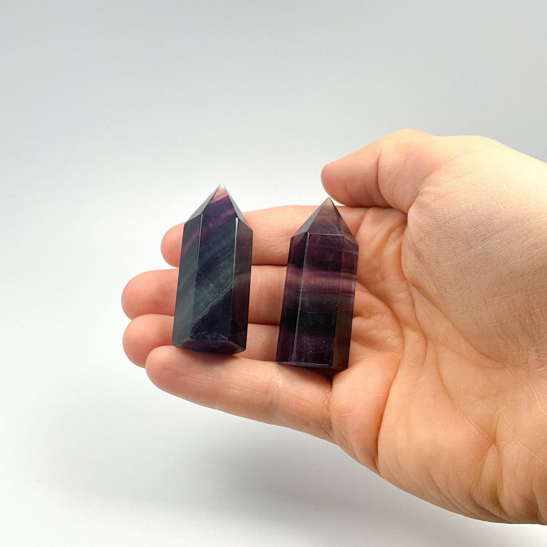 Fluorite Point-Rocks and Gems Canada