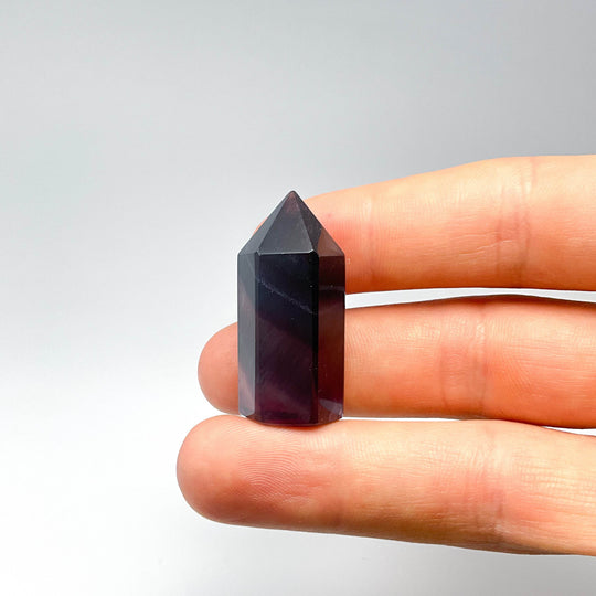 Fluorite Point-Rocks and Gems Canada