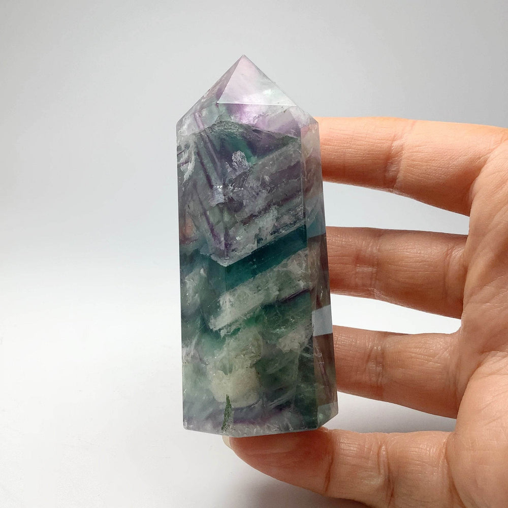 Fluorite Point-Rocks and Gems Canada