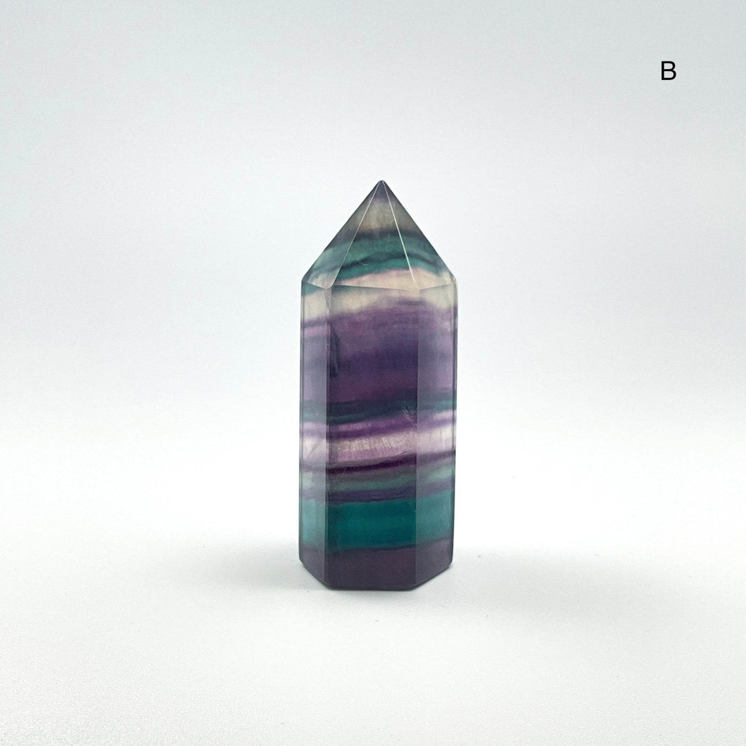Fluorite Point-Rocks and Gems Canada