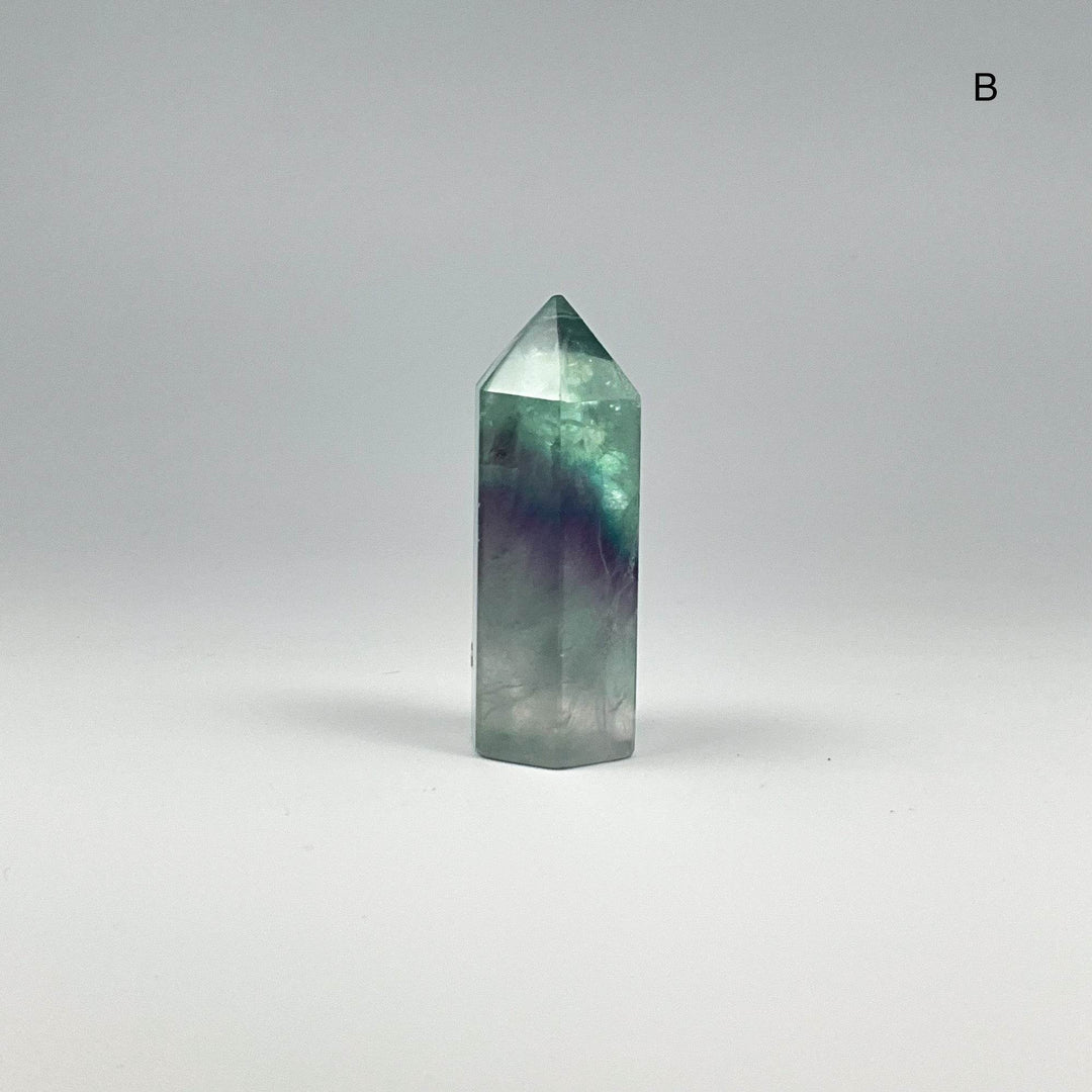 Fluorite Point-Rocks and Gems Canada