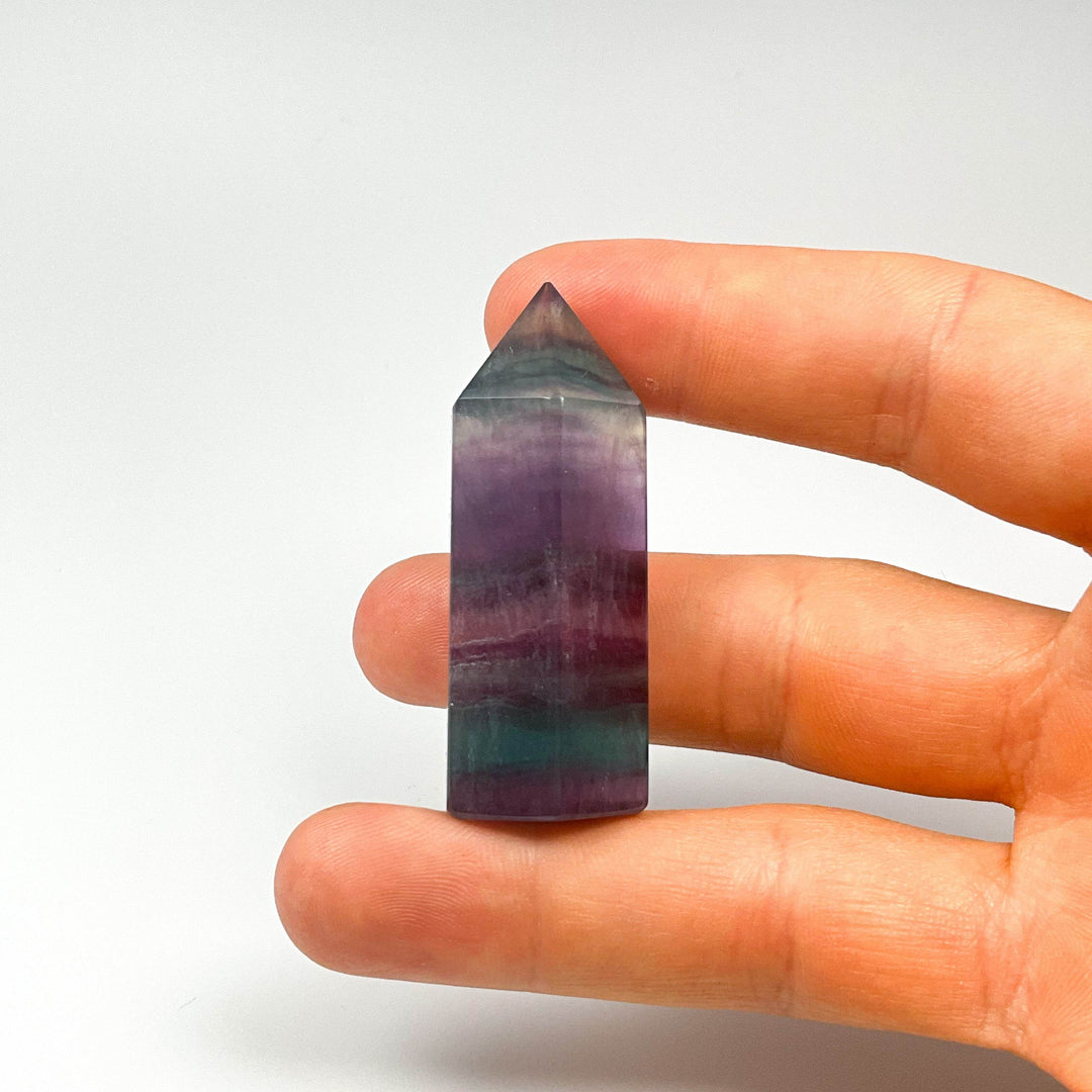 Fluorite Point-Rocks and Gems Canada