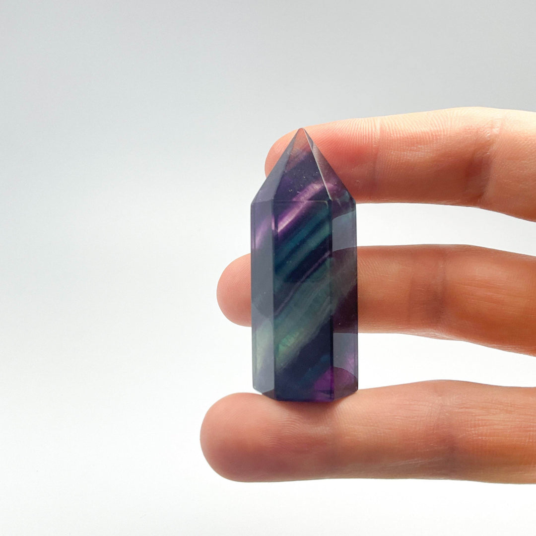 Fluorite Point-Rocks and Gems Canada