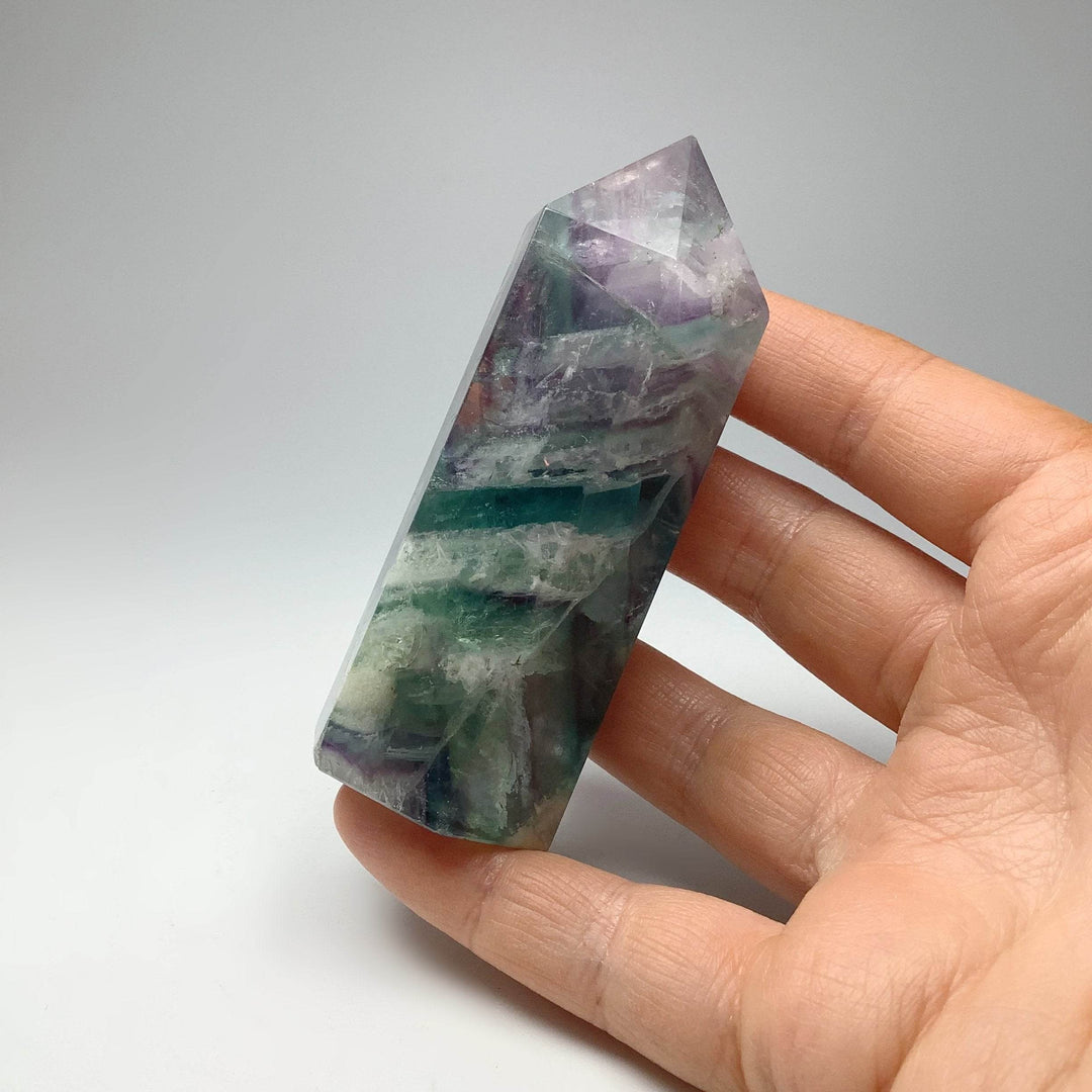 Fluorite Point-Rocks and Gems Canada