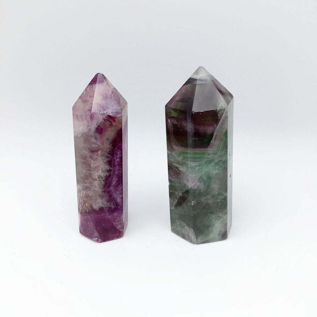 Fluorite Point-Rocks and Gems Canada