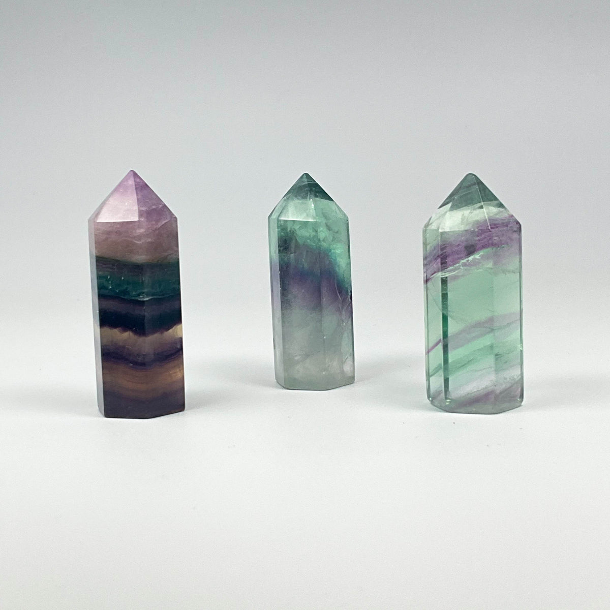 Fluorite Point-Rocks and Gems Canada