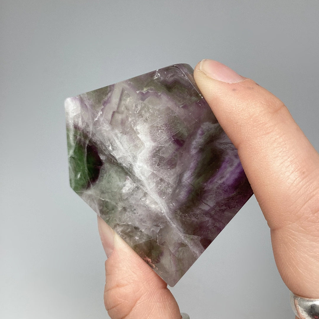 Fluorite Slice - Rocks and Gems Canada