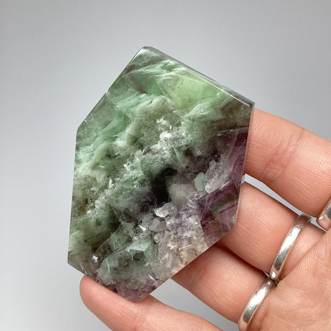 Fluorite Slice - Rocks and Gems Canada