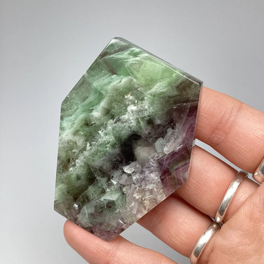 Fluorite Slice - Rocks and Gems Canada