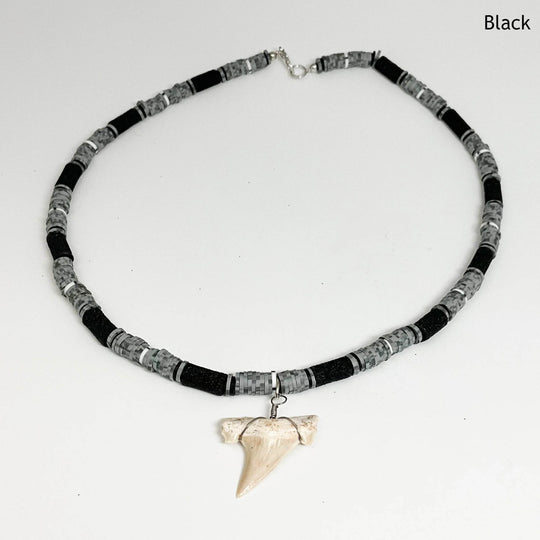 Fossilized Shark Tooth Necklace-Rocks and Gems Canada