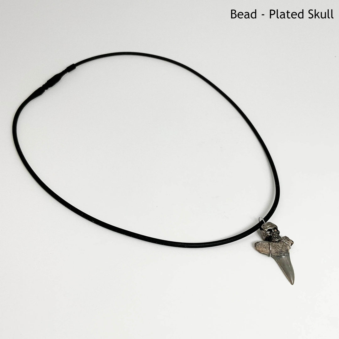 Fossilized Shark Tooth Necklace-Rocks and Gems Canada