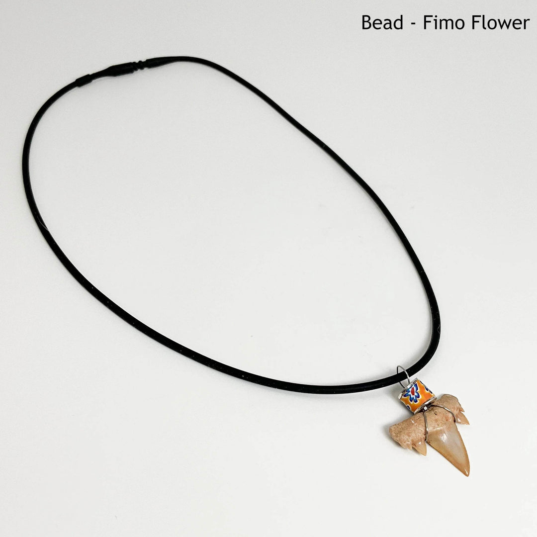 Fossilized Shark Tooth Necklace-Rocks and Gems Canada