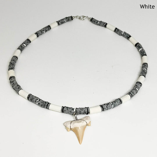 Fossilized Shark Tooth Necklace-Rocks and Gems Canada