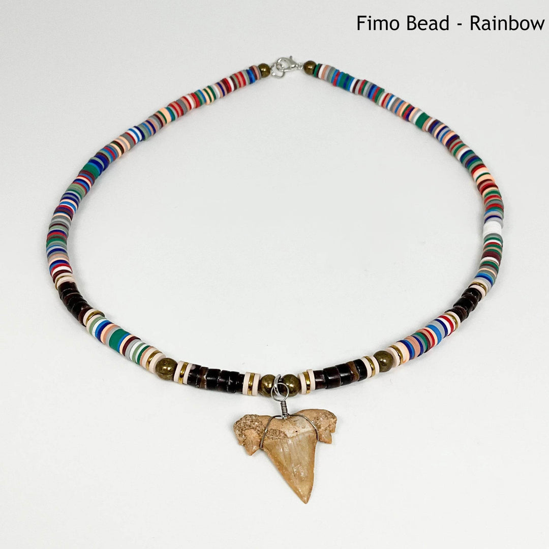 Fossilized Shark Tooth Necklace-Rocks and Gems Canada