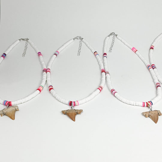 Fossilized Shark Tooth Necklace-Rocks and Gems Canada