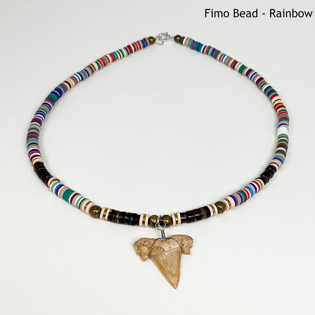 Fossilized Shark Tooth Necklace - Rocks and Gems Canada