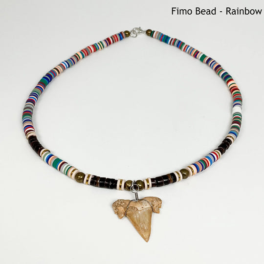 Fossilized Shark Tooth Necklace - Rocks and Gems Canada