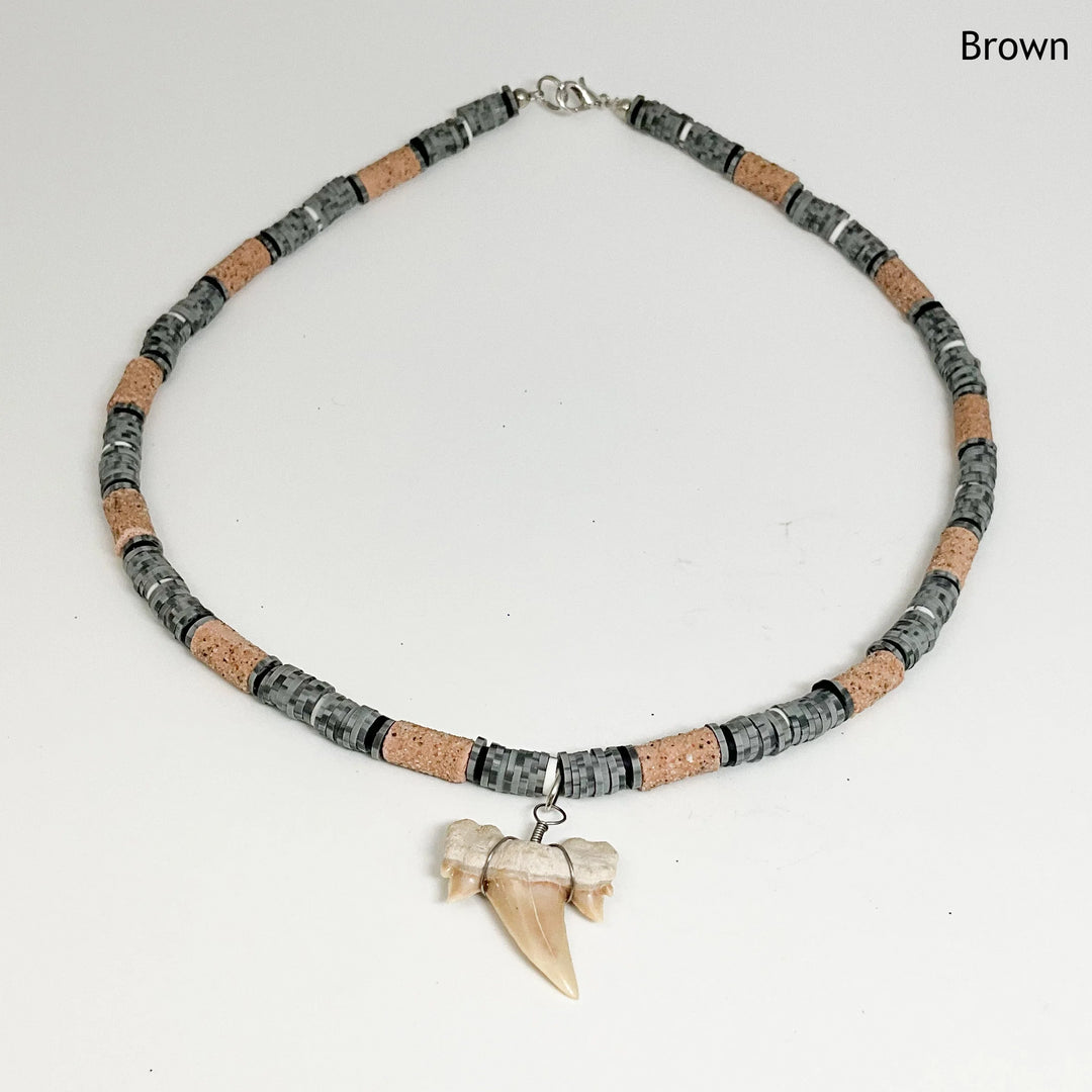 Fossilized Shark Tooth Necklace - Rocks and Gems Canada