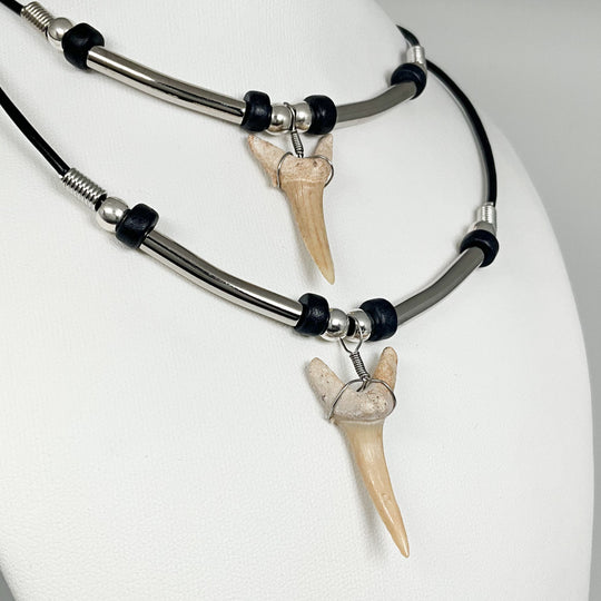 Fossilized Shark Tooth Necklace - Rocks and Gems Canada