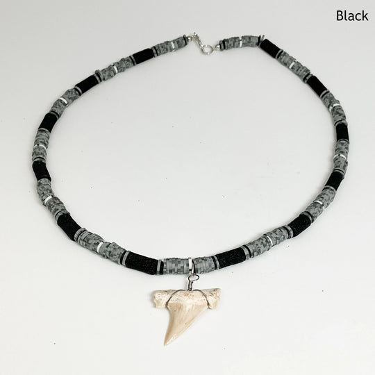 Fossilized Shark Tooth Necklace - Rocks and Gems Canada