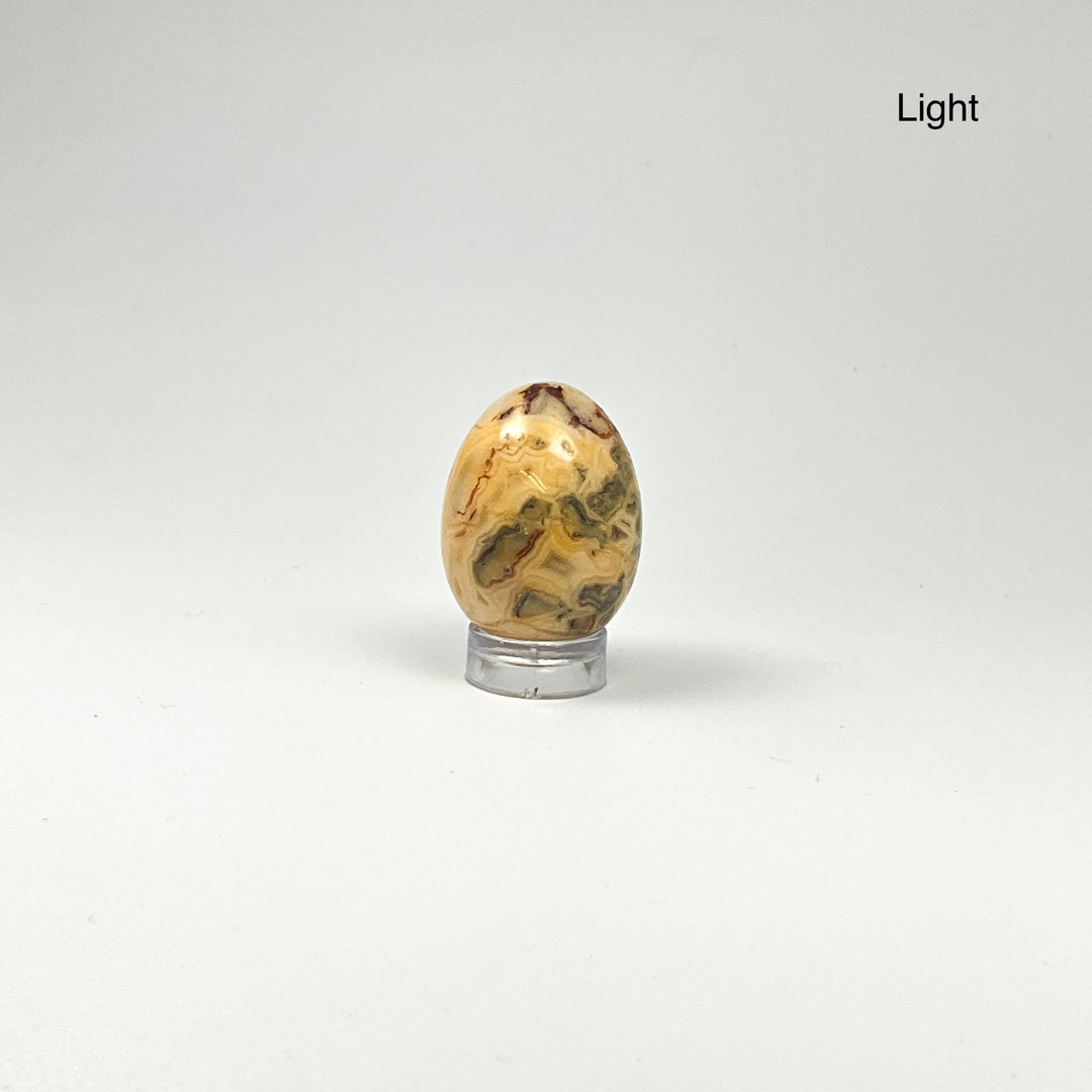 Crazy Lace Agate Mini Egg - Rocks and Gems Canada