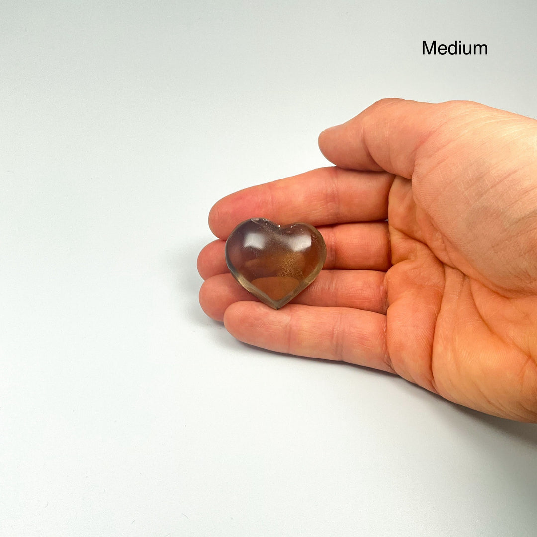 Smoky Quartz Heart - Rocks and Gems Canada