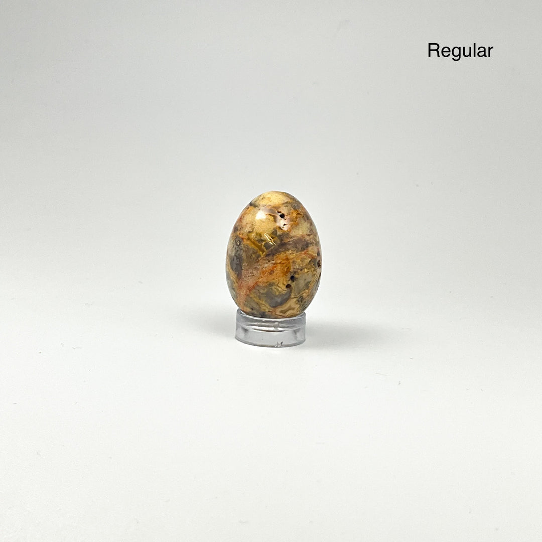 Crazy Lace Agate Mini Egg - Rocks and Gems Canada