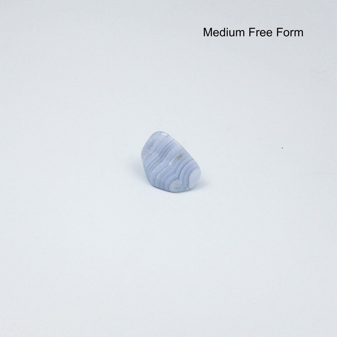 Blue Lace Agate Tumble - Rocks and Gems Canada