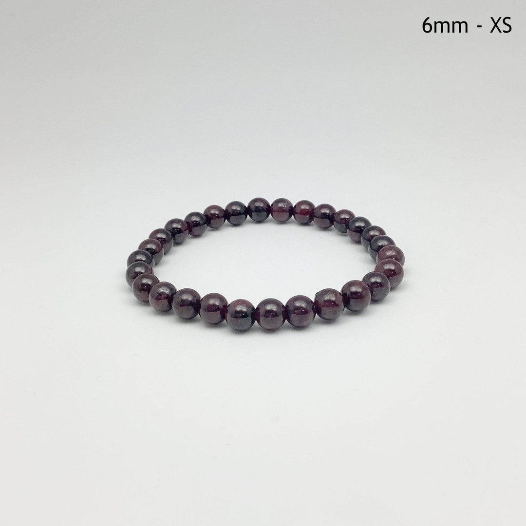 Garnet Beaded Bracelet-Rocks and Gems Canada