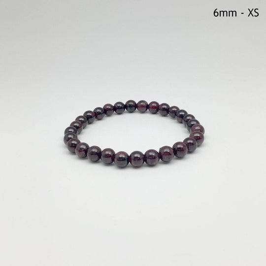 Garnet Beaded Bracelet-Rocks and Gems Canada