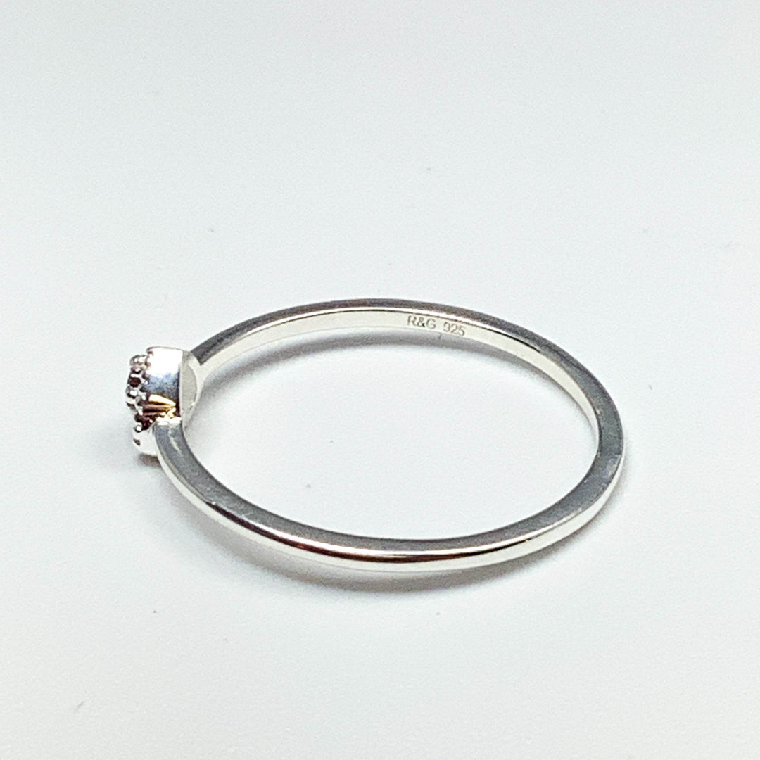 Garnet Heart Ring-Rocks and Gems Canada
