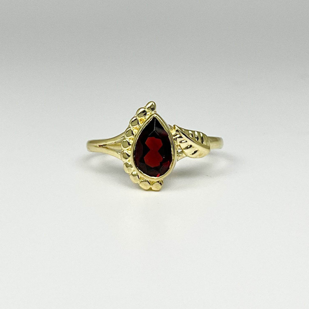 Garnet Ring-Rocks and Gems Canada
