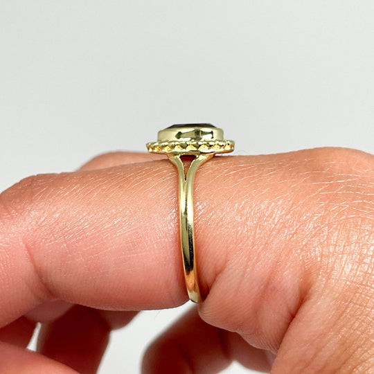 Garnet Ring-Rocks and Gems Canada