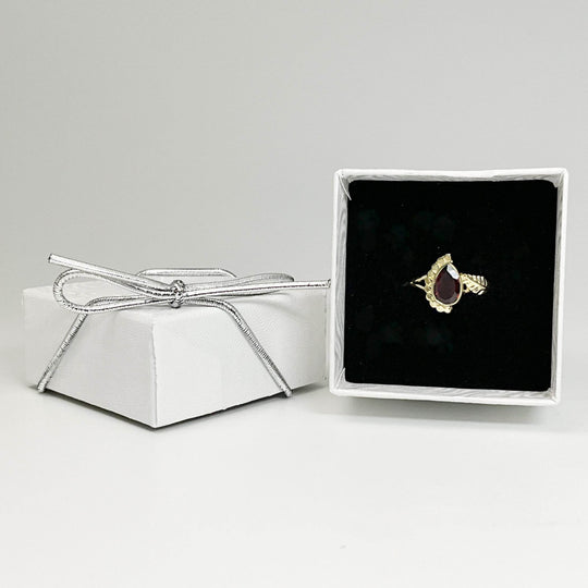 Garnet Ring-Rocks and Gems Canada