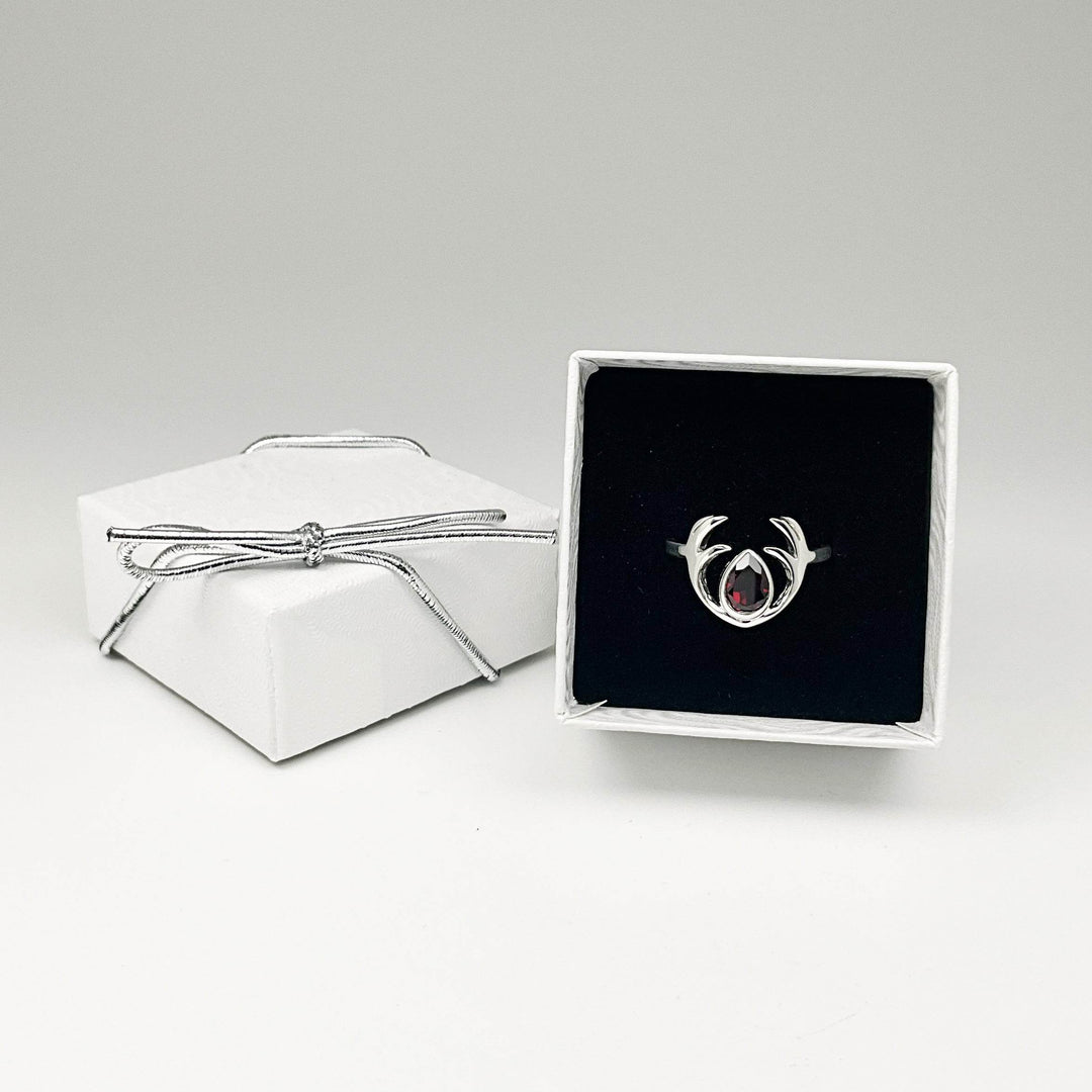 Garnet Ring-Rocks and Gems Canada
