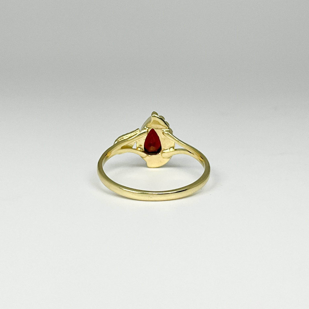 Garnet Ring-Rocks and Gems Canada