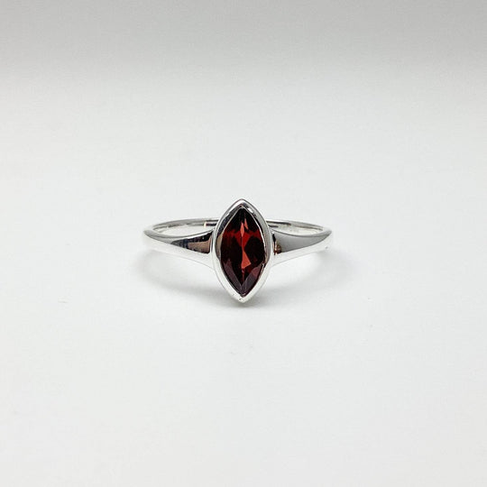 Garnet Ring-Rocks and Gems Canada