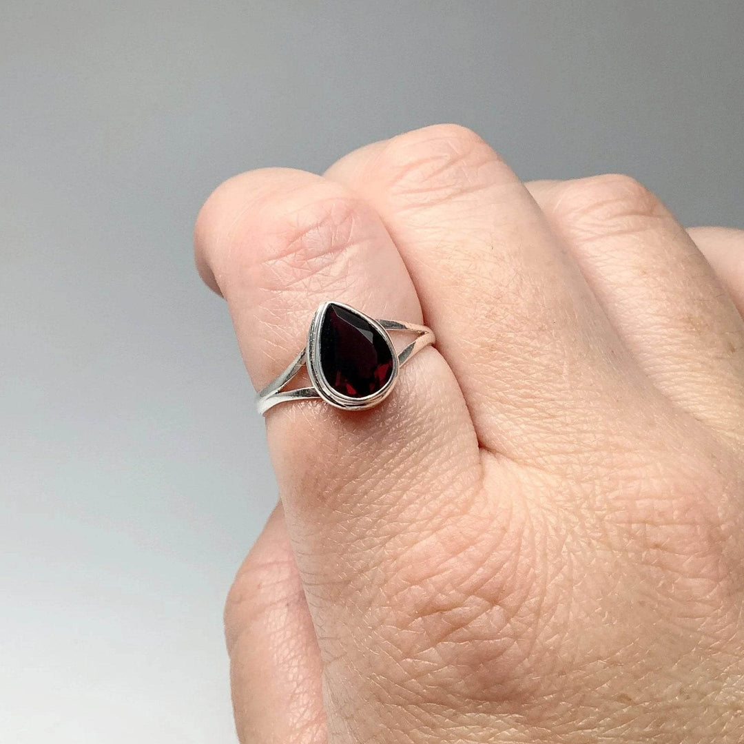 Garnet Ring-Rocks and Gems Canada