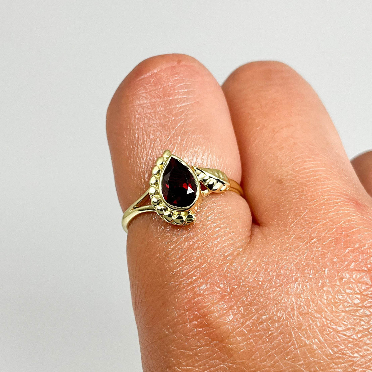 Garnet Ring-Rocks and Gems Canada