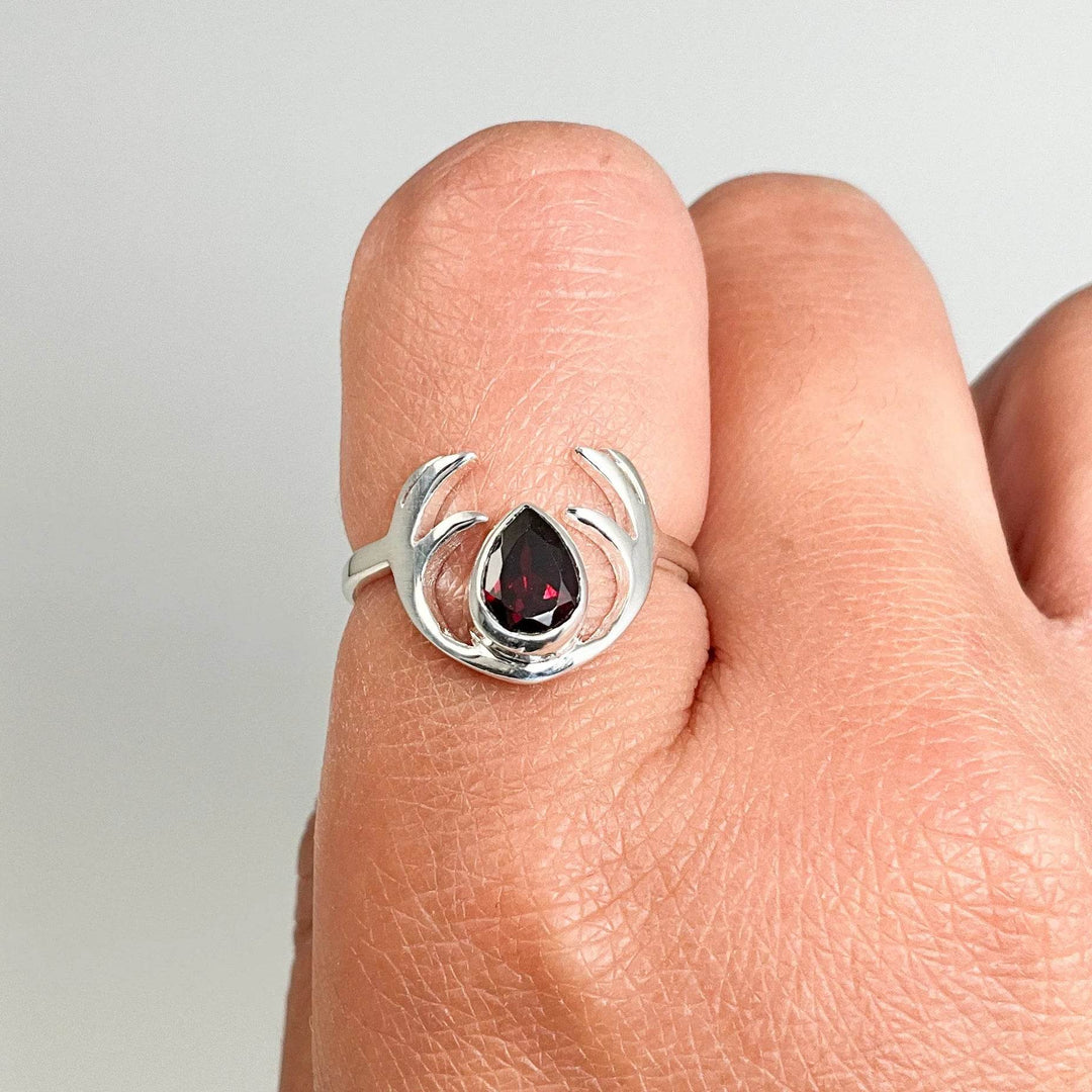 Garnet Ring-Rocks and Gems Canada