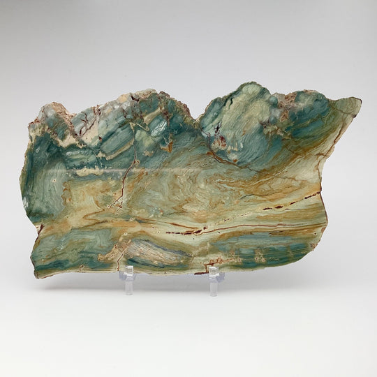 Gary Green Jasper Slab - Rocks and Gems Canada