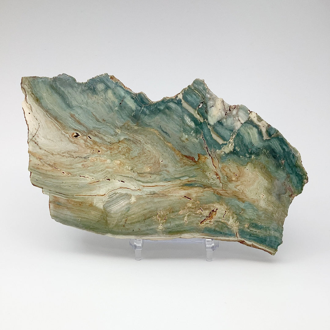 Gary Green Jasper Slab - Rocks and Gems Canada