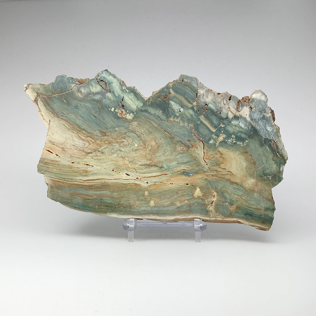 Gary Green Jasper Slab - Rocks and Gems Canada