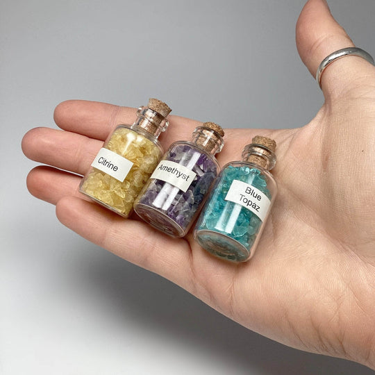 Gemstone Bottle-Rocks and Gems Canada