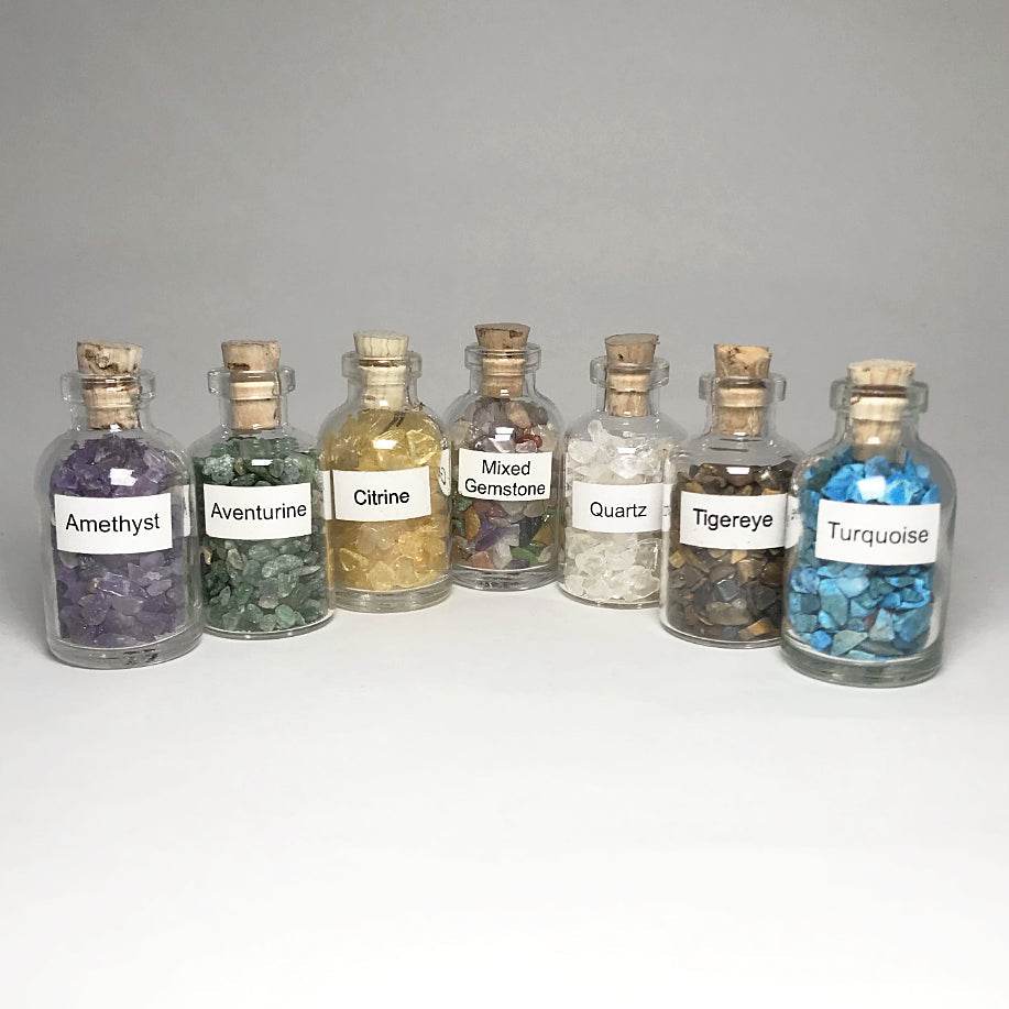 Gemstone Bottle-Rocks and Gems Canada