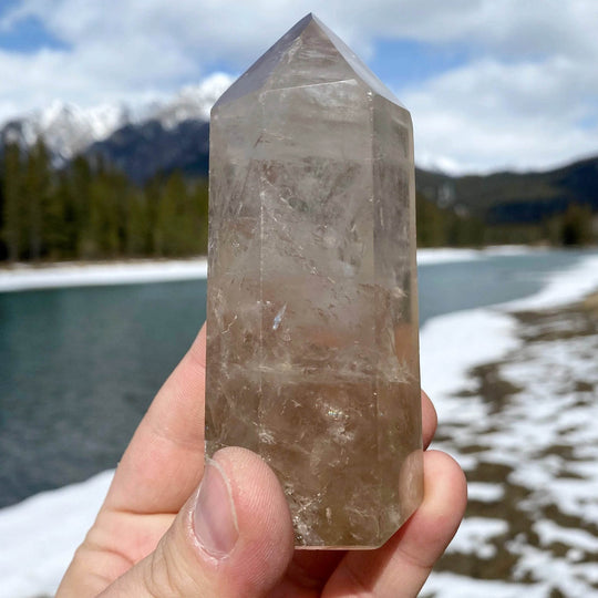 Girasol Quartz Point-Rocks and Gems Canada