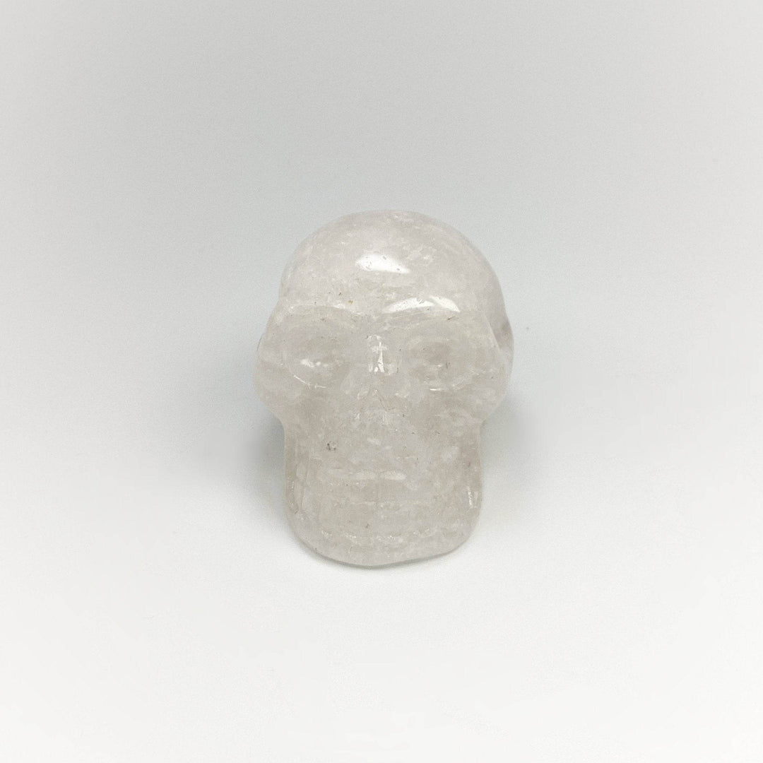 Girasol Quartz Skull-Rocks and Gems Canada