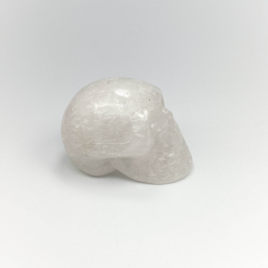 Girasol Quartz Skull-Rocks and Gems Canada