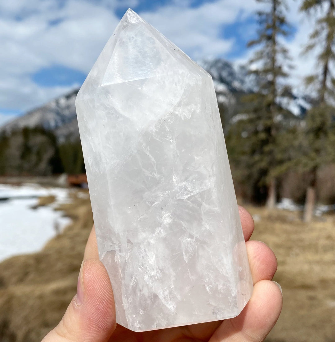 Girasol Quartz Point - Rocks and Gems Canada