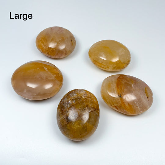 Golden Hematoid Quartz Tumble-Rocks and Gems Canada